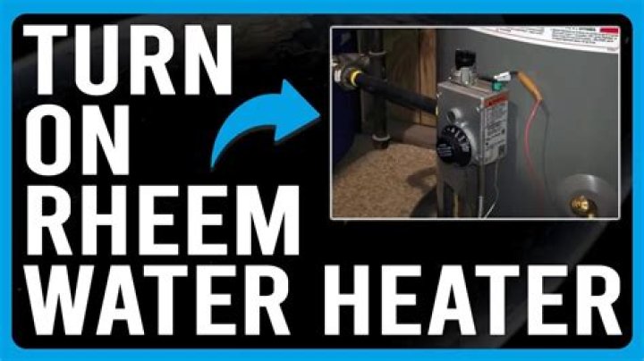 Rheem Water Heater Turn Up Heat