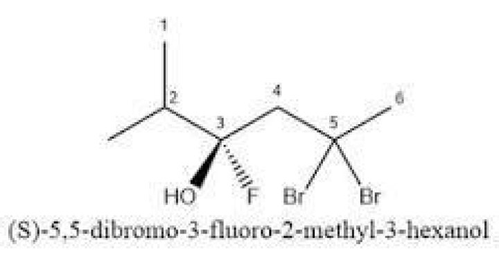 S 5 5 Dibromo 3 Fluoro 2 Methyl 3 Hexanol
