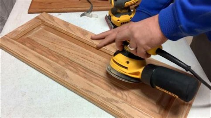 Sanding cabinets - How To Discuss