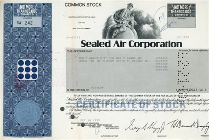 Sealed air stock - How To Discuss