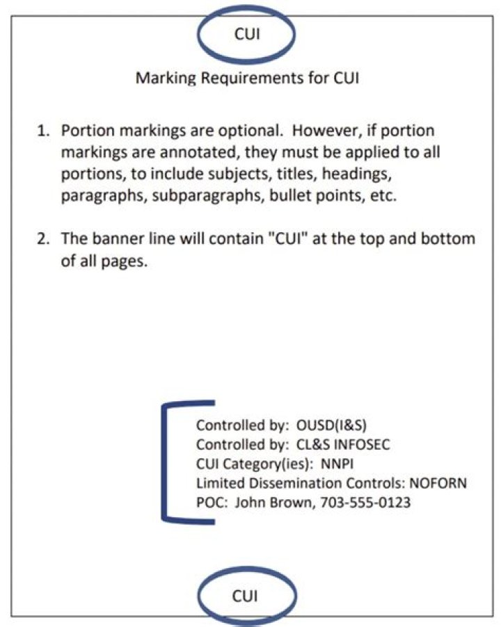 Security marking - How To Discuss