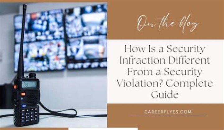 Security violation - How To Discuss