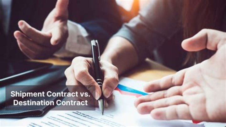 Shipment contract - How To Discuss