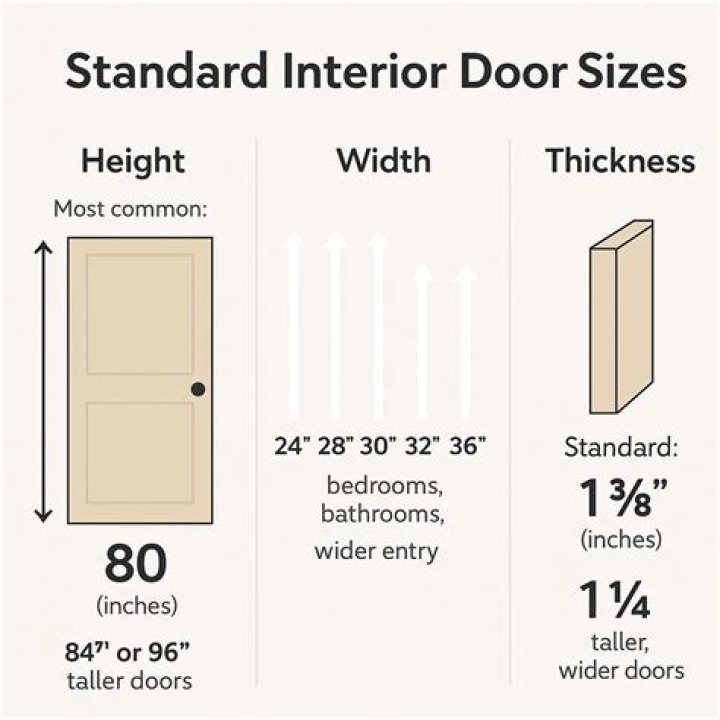 Standard interior door size - How To Discuss
