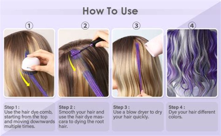 Temporary purple hair dye - How To Discuss