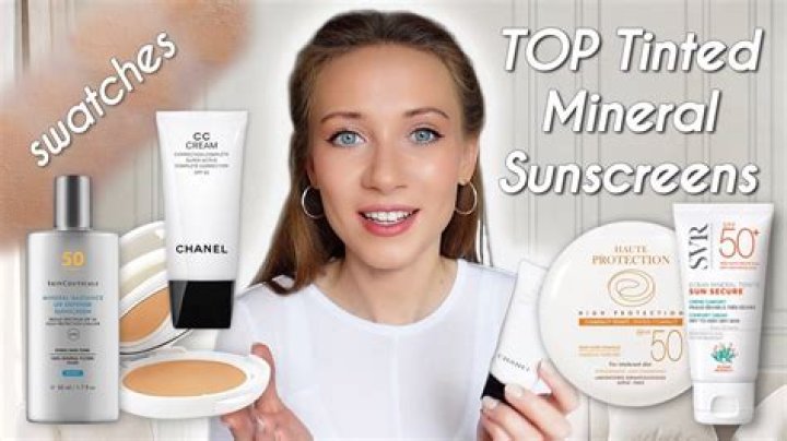 Tinted mineral sunscreen - How To Discuss