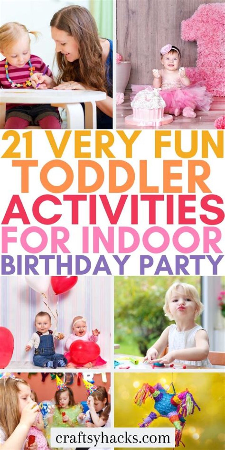 Toddler birthday party games - How To Discuss