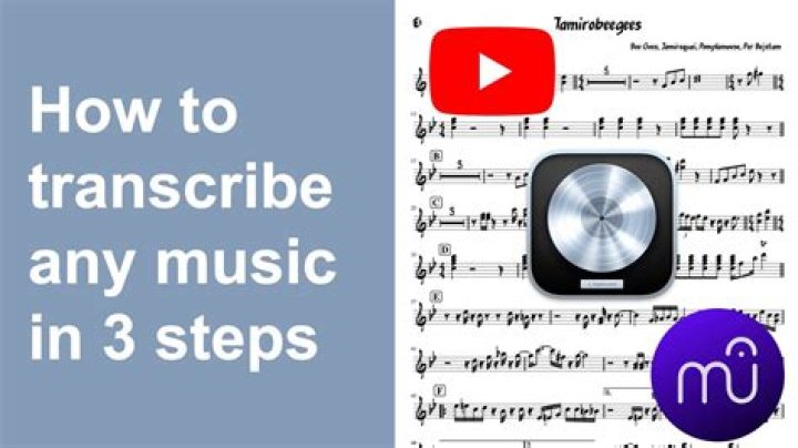 Transcribe music - How To Discuss
