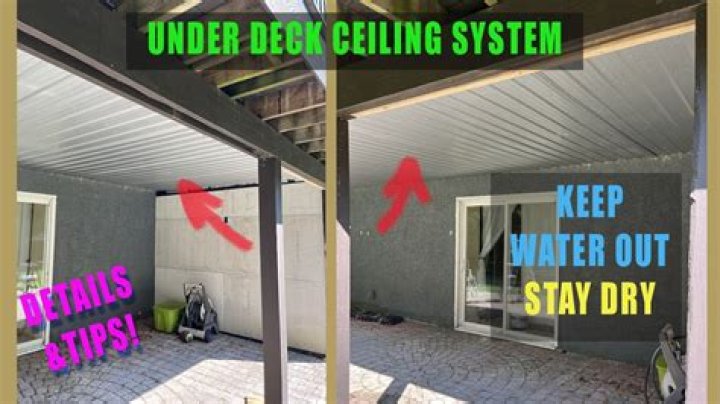 Under deck waterproofing - How To Discuss