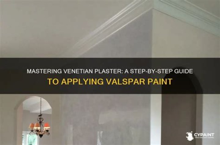 Valspar Venetian Plaster Cracking - How To Discuss