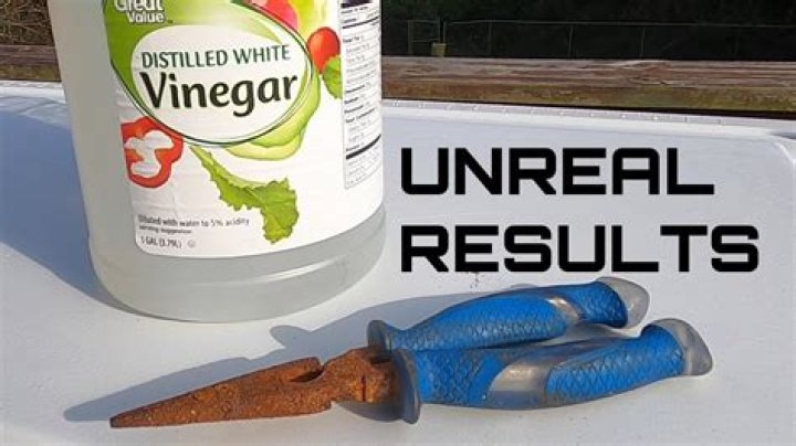 Vinegar rust removal - How To Discuss