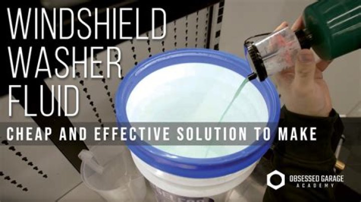 Washer fluid - How To Discuss