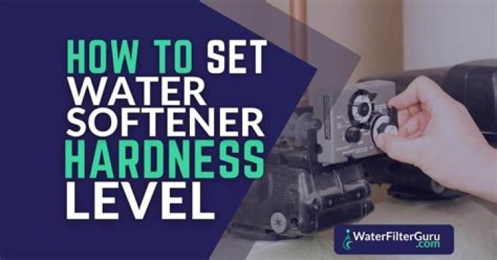 Water Softener Level Too High