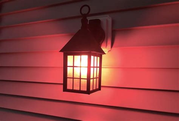 What Does A Red Porch Light Mean