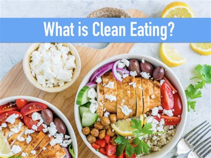 What does eating clean mean