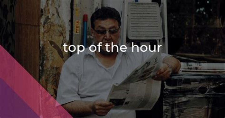 What Does Top Of The Hour Mean