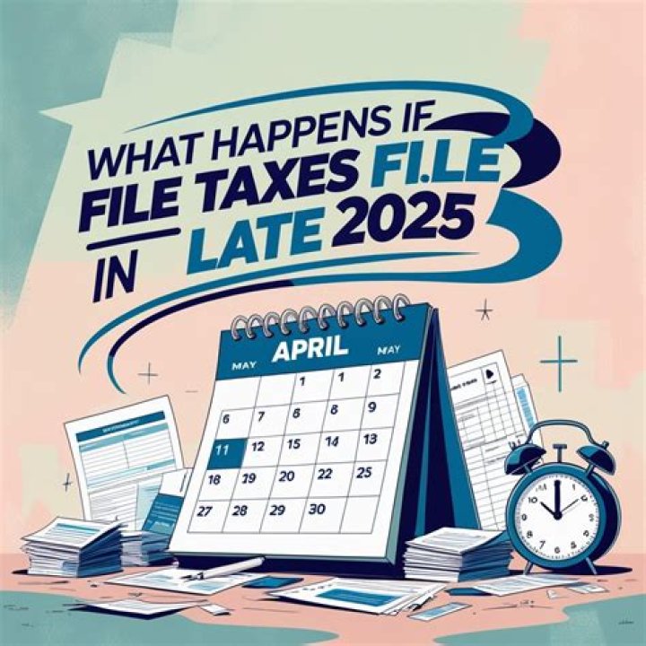 What happens if you file taxes late
