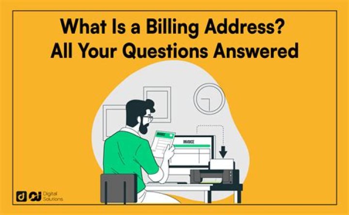 what is a billing address.....There are different answers to this question.