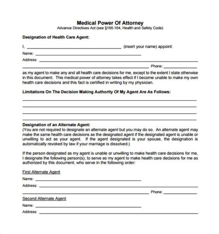 What is a Medical Power of Attorney