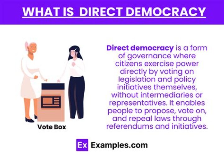What Is A Possible Drawback To Direct Democracy