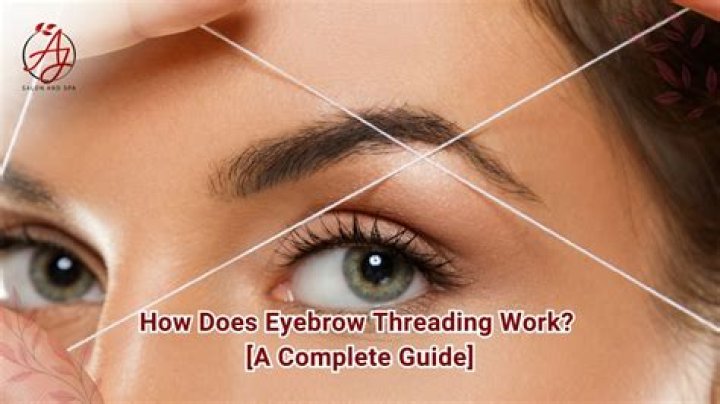 What is eyebrow threading - How To Discuss