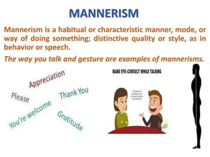 What Is Mannerism - How To Discuss