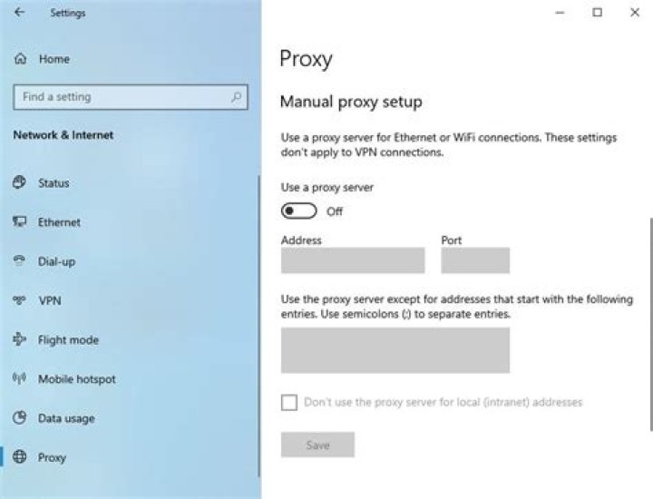 What is proxy settings - How To Discuss
