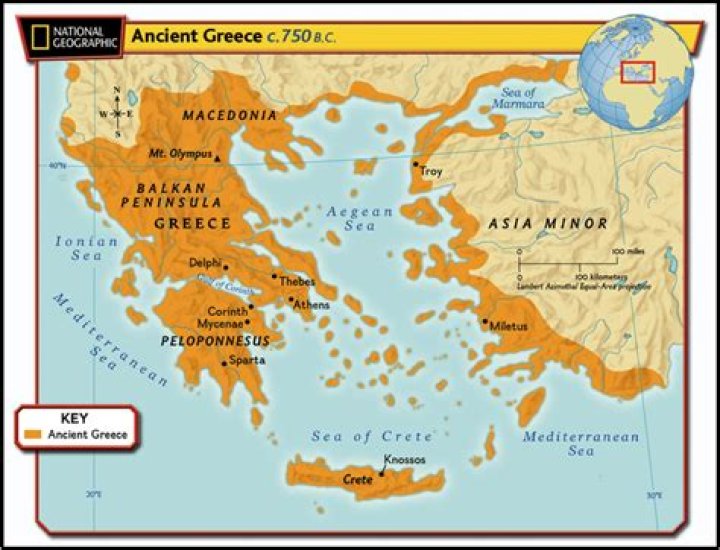 What Kinds Of Landforms Are Found In Greece