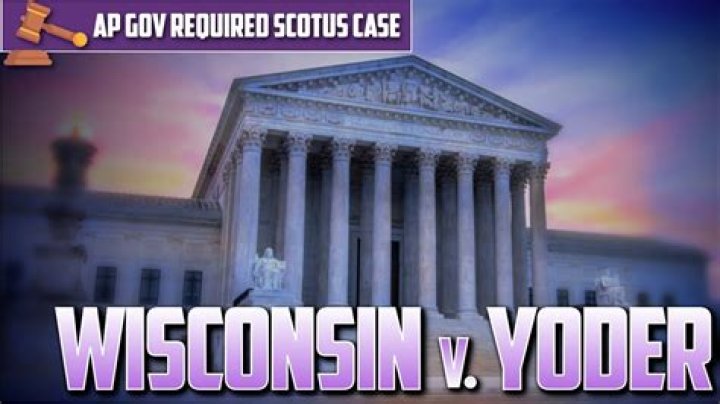 Wisconsin vs yoder - How To Discuss