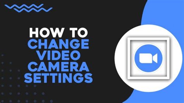 Zoom camera settings - How To Discuss